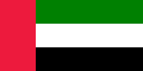 アラブ首長国連邦の国旗の高画質画像