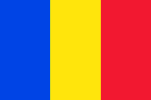 ルーマニアの国旗の高画質画像