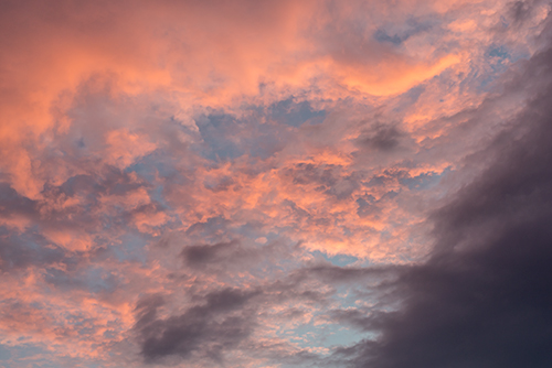 夕方の曇り空 6 フォトスク 無料のフリー高画質写真素材画像