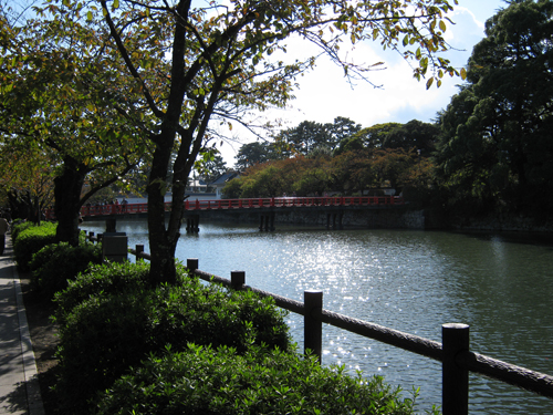 小田原城の橋 1の高画質画像