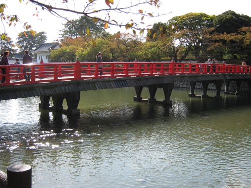 小田原城の橋 2の高画質画像