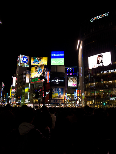 夜の渋谷 2の高画質画像