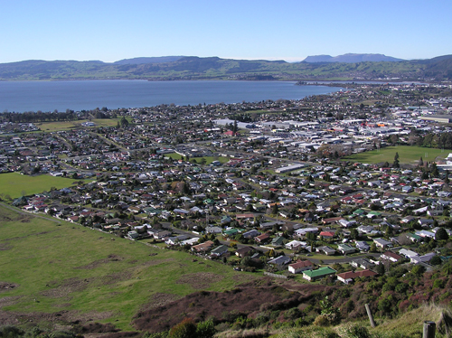 ニュージーランドの街並み 1の高画質画像