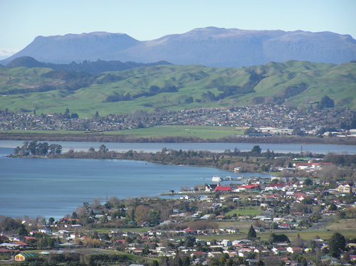 ニュージーランドの街並み 2の高画質画像