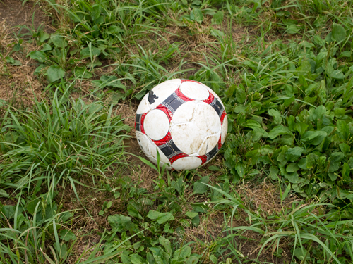 サッカーボールの高画質画像