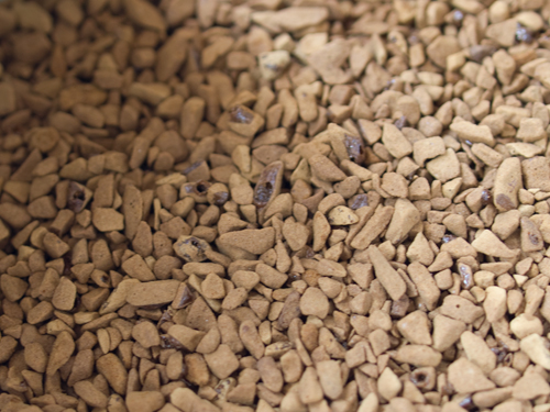 コーヒー豆粉の高画質画像