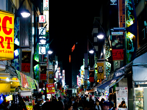 上野の街並み 2の高画質画像