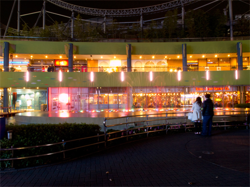 東京ドームシティの噴水ショー 3の高画質画像