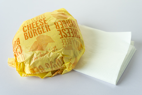 ハンバーガーの高画質画像