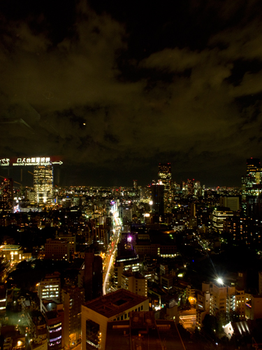 東京タワー、大展望台からの眺めの高画質画像