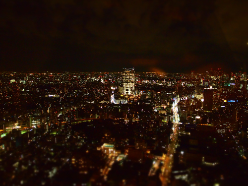 東京タワー、特別展望台からの眺め 2の高画質画像