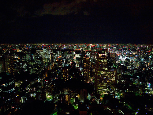 東京タワー、特別展望台からの眺め 6の高画質画像
