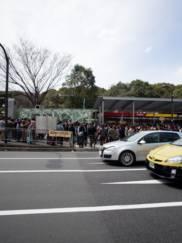 原宿駅前の混雑 1の高画質画像