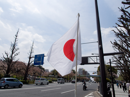 日本国国旗の高画質画像