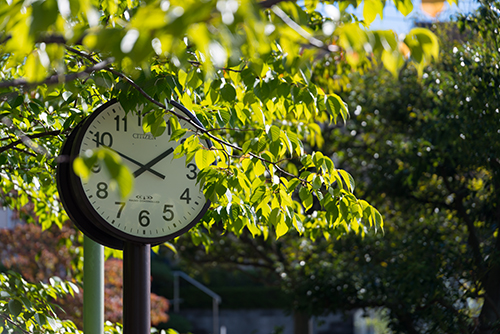 公園の時計 フォトスク 無料のフリー高画質写真素材画像