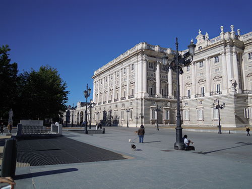 マドリード王宮の高画質画像