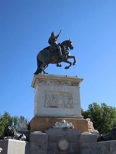 フェリペ4世騎馬像の高画質画像