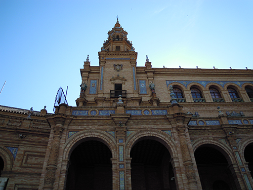 セビリアの建物、スペイン 1の高画質画像