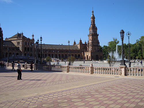 スペイン広場、セビリア 1の高画質画像
