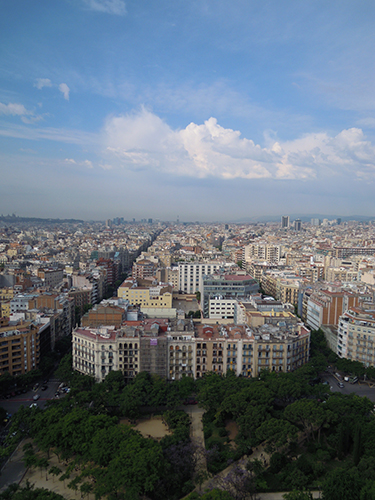 バルセロナの街並み 1の高画質画像