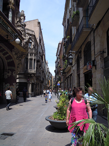 バルセロナの街並み 5の高画質画像