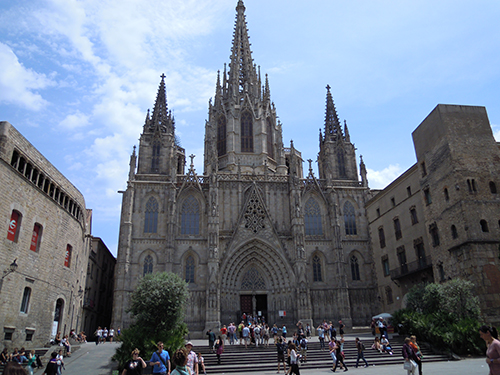 バルセロナ大聖堂 2の高画質画像