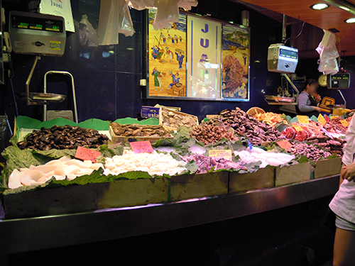 バルセロナの魚介類市場 1の高画質画像