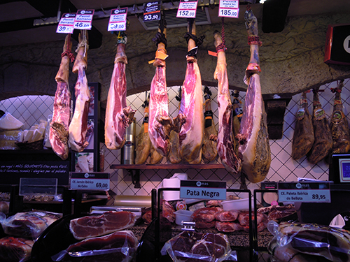 バルセロナの肉屋の高画質画像