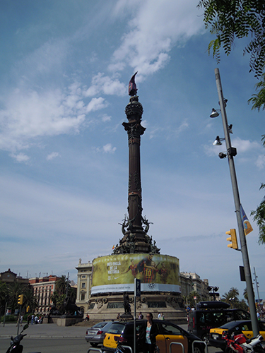 コロンブスの塔、バルセロナ 3の高画質画像