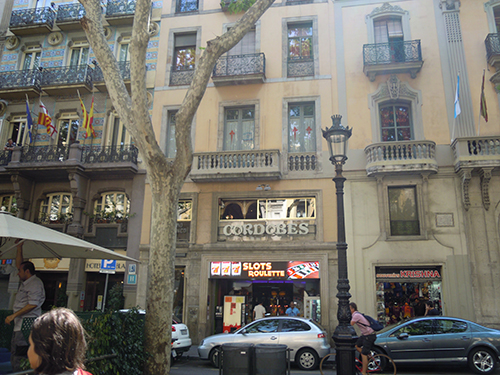 バルセロナの街並みの高画質画像