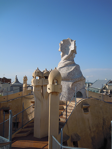 ミラ邸の屋上、バルセロナ 1の高画質画像