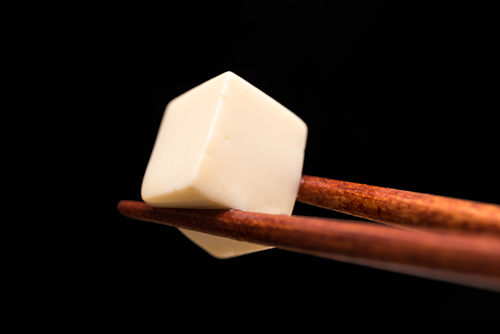 味噌汁の豆腐の高画質画像