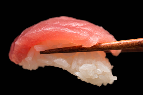お寿司、マグロの高画質画像