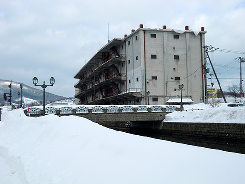 冬の小樽運河 6の高画質画像