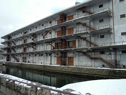冬の小樽運河 7の高画質画像