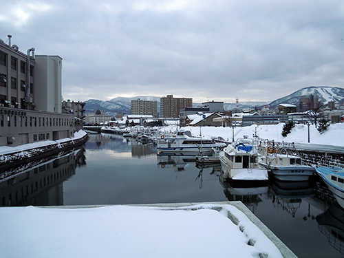 冬の小樽運河 15の高画質画像