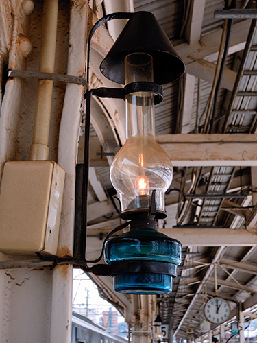 駅の古びたランプ、小樽 1の高画質画像