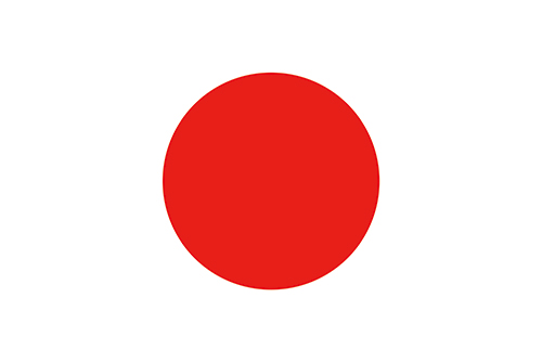 日本の国旗の高画質画像