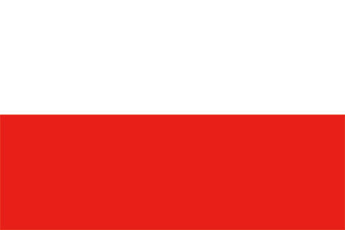 ポーランドの国旗の高画質画像