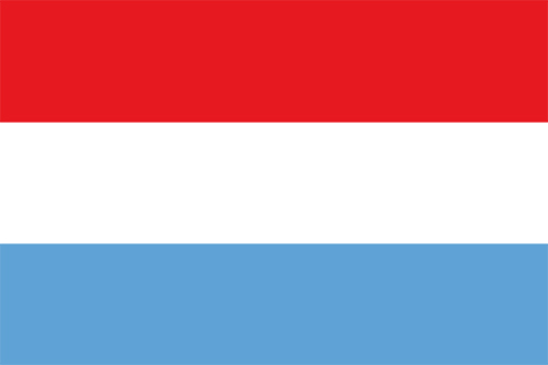 ルクセンブルクの国旗の高画質画像