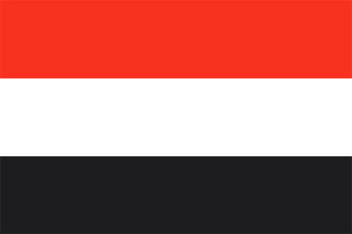 イエメンの国旗の高画質画像