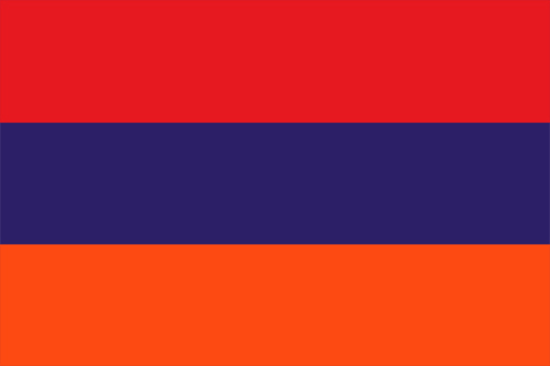 アルメニアの国旗の高画質画像