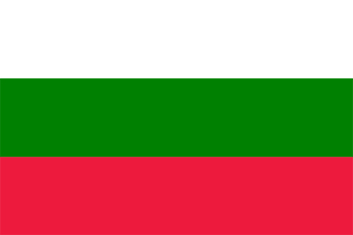 ブルガリアの国旗の高画質画像