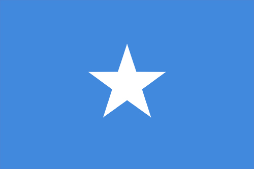 ソマリアの国旗の高画質画像