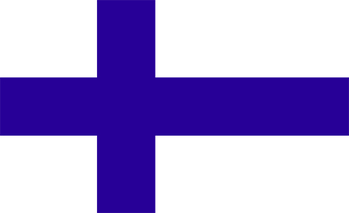 フィンランドの国旗の高画質画像