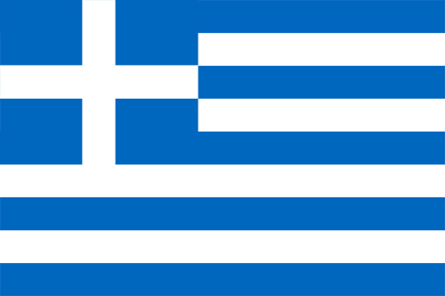 ギリシャの国旗の高画質画像