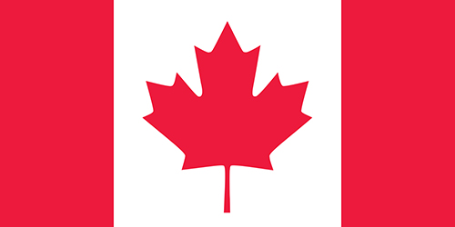 カナダの国旗の高画質画像
