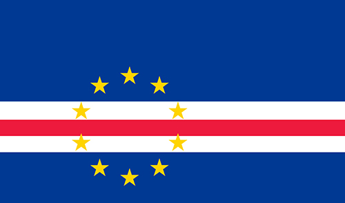 カーボベルデの国旗の高画質画像