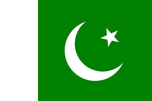 パキスタンの国旗の高画質画像
