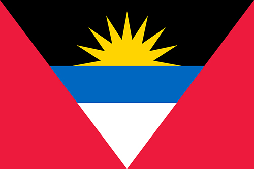 アンティグア・バーブーダの国旗の高画質画像